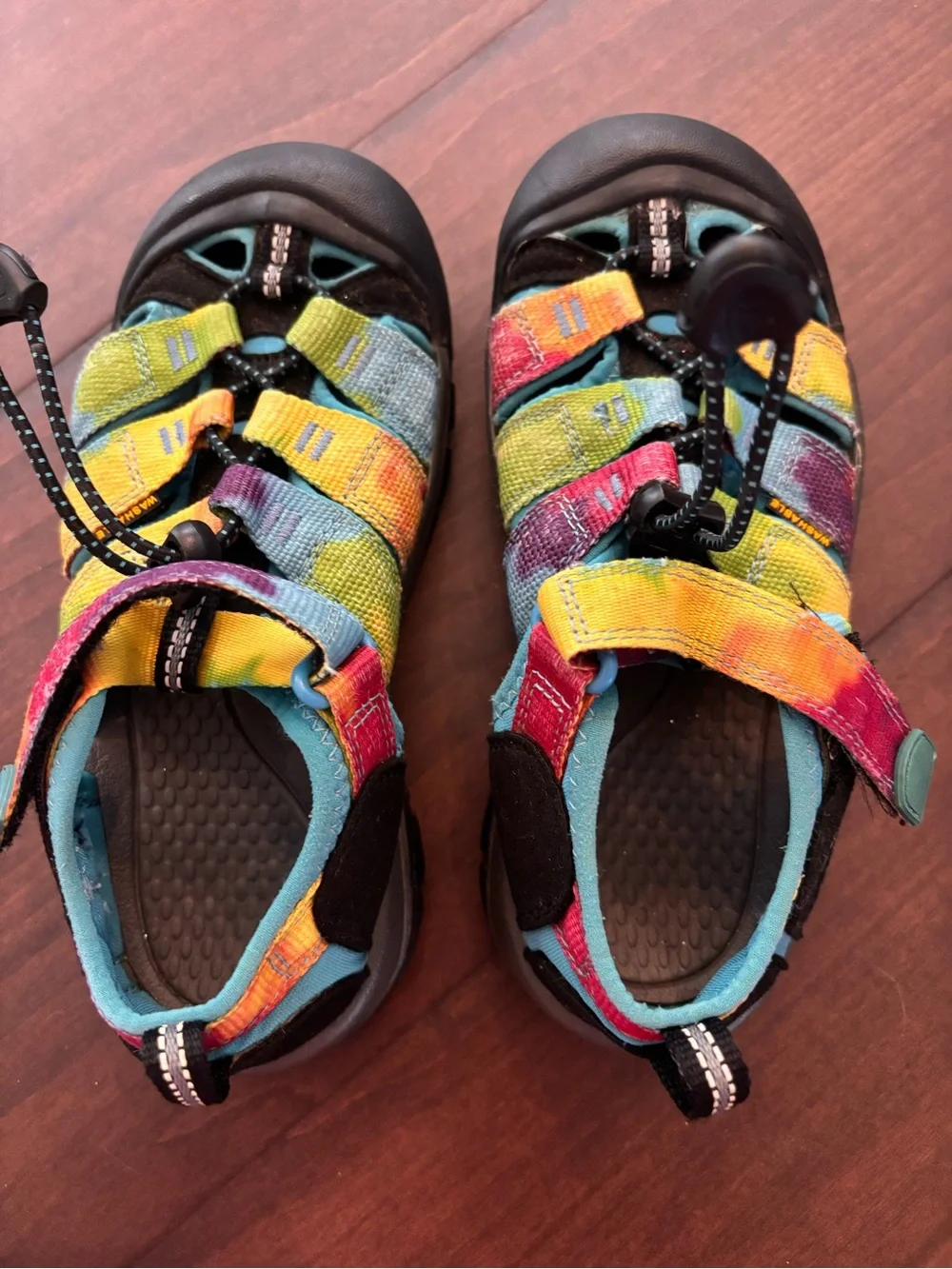 KEEN Kids' Multicolor Tie-Dye Closed-Toe Sandals